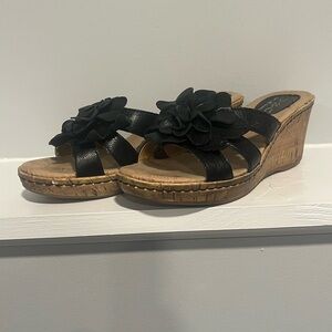 b.o.c. Born Concepts Women's Manona Slip-On Wedge Sandals - Size 6